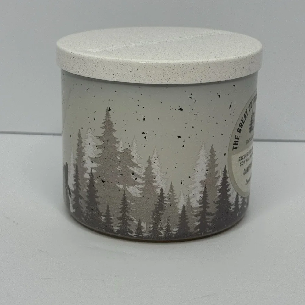 Campfire Cocoa Bath And‎ Body Works Large 14.5 Oz 3 Wick Candle Brand New